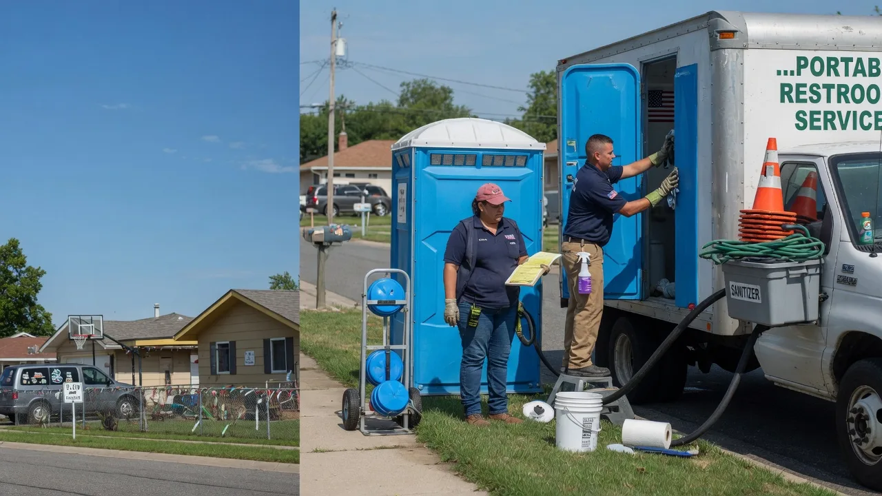 Porta Potty Rental in Winigan, MO near me